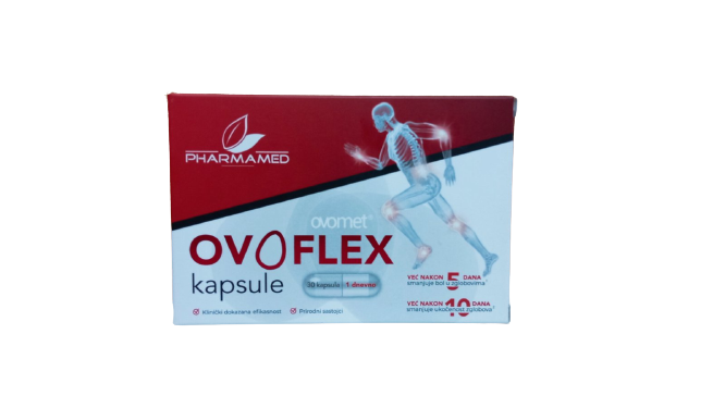 Pharmamed Ovoflex kapsule a30, Za pokretljivost zglobova na bazi membrane ljuske jajeta - slika 1