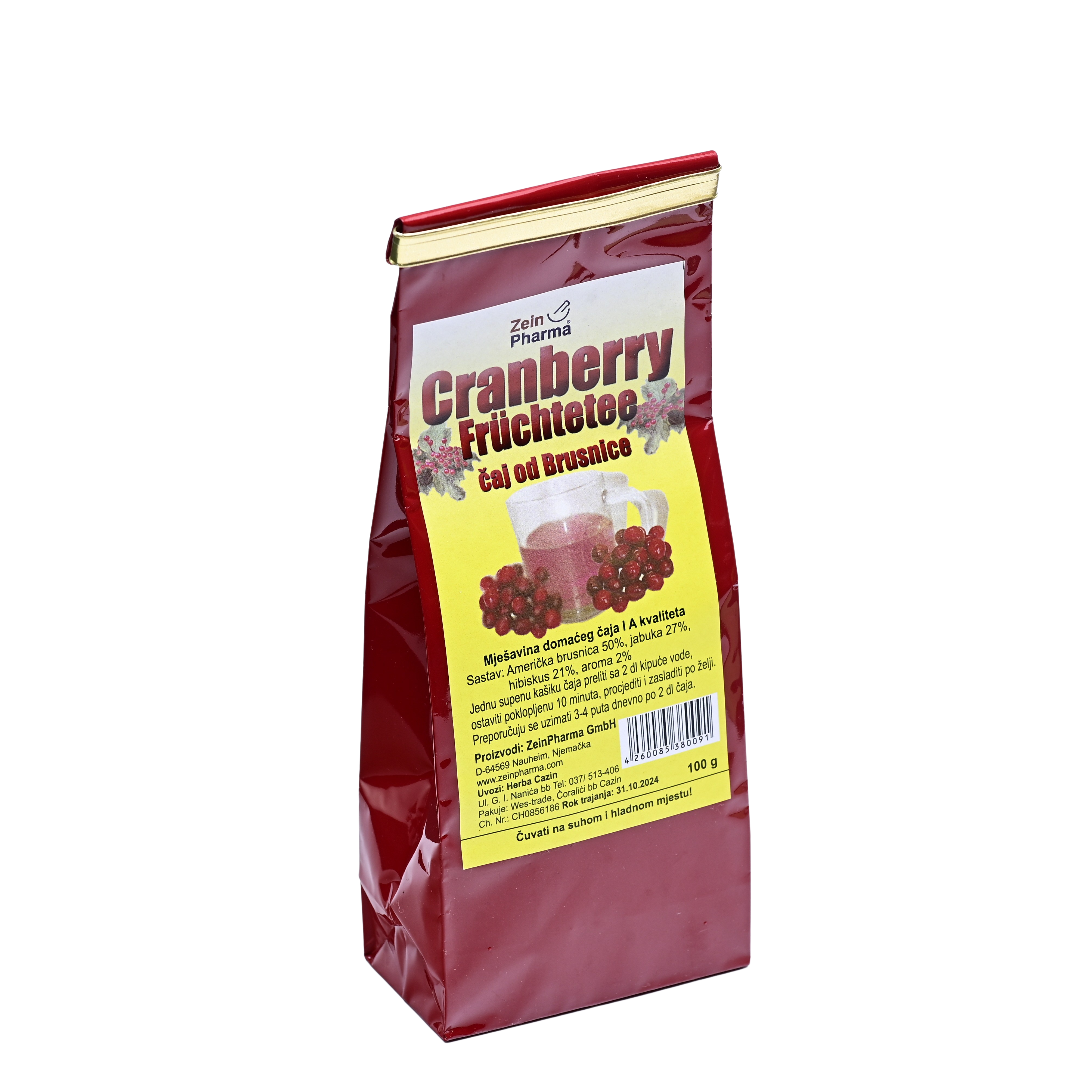 ZEINPHARMA ČAJ BRUSNICA - slika 1